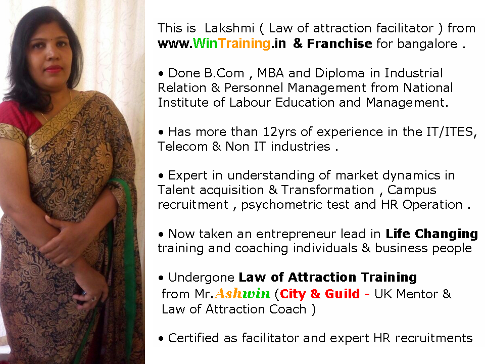Bangalore franchise trainer